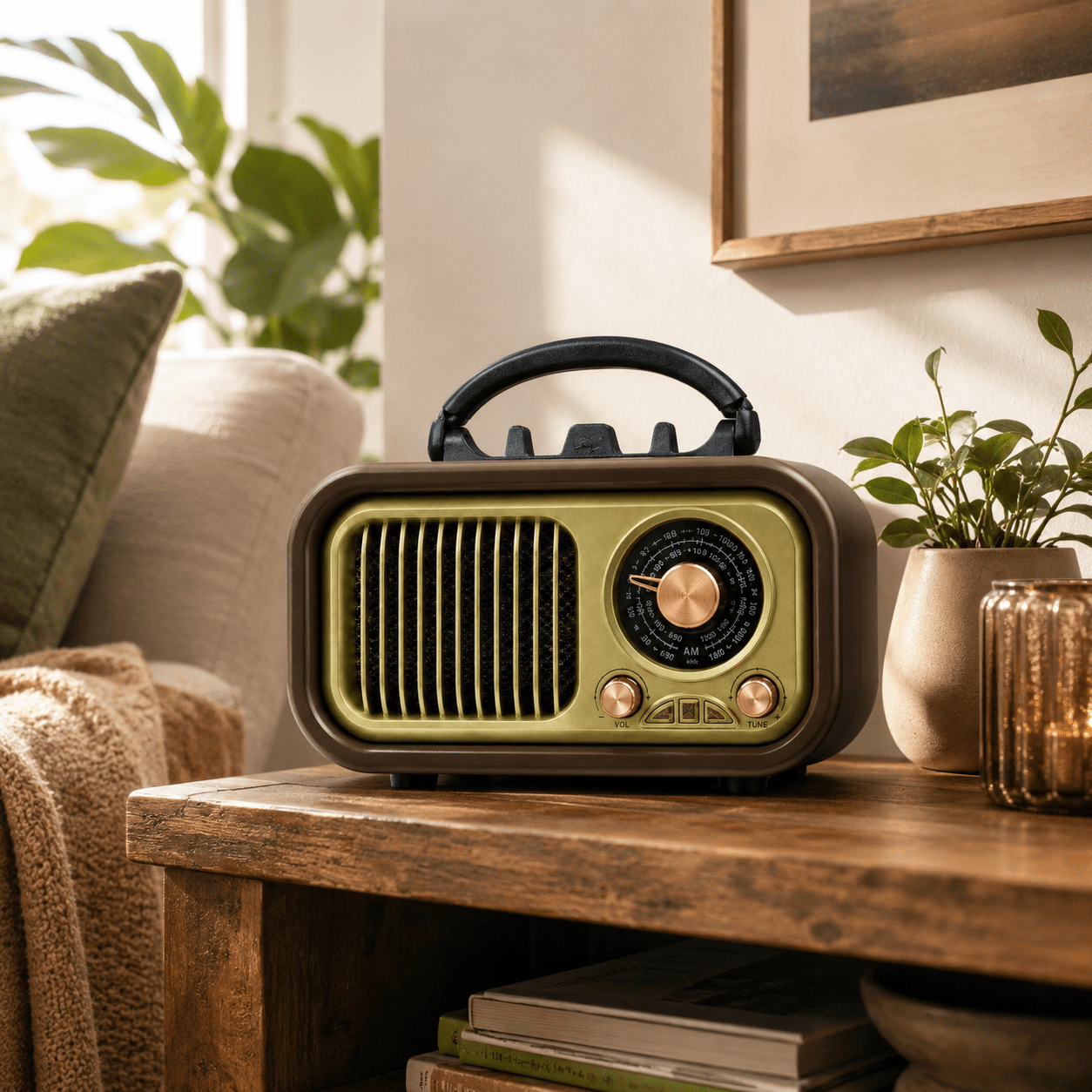 Vintage Bluetooth Rádió Hangszóró - | Cyber Bazaar