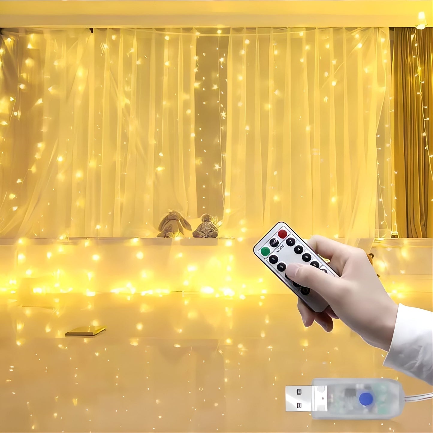 Vízesés Fény 300 LED - del - | Cyber Bazaar