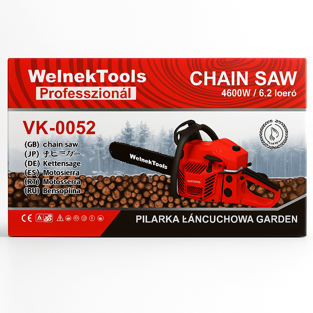 WelnekTools Benzines Láncfűrész - | Cyber Bazaar