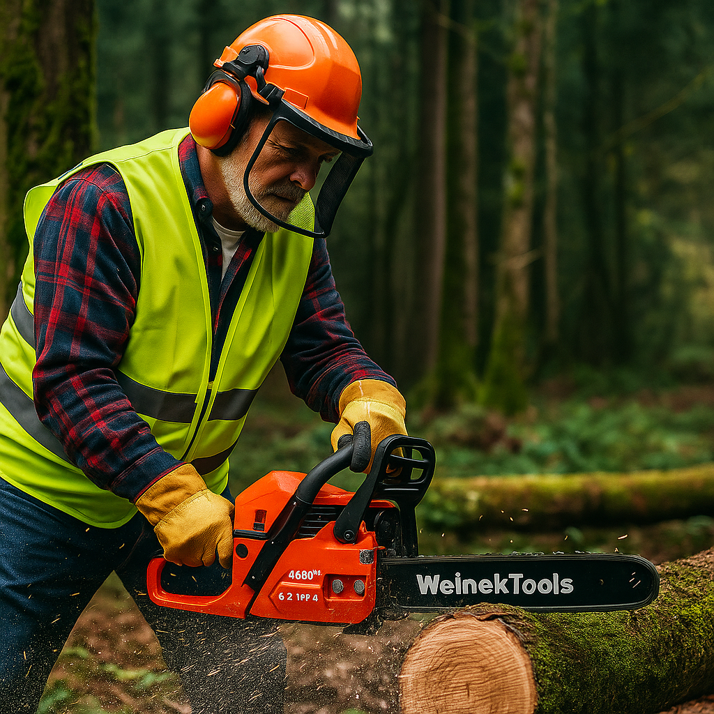 WelnekTools Benzines Láncfűrész - | Cyber Bazaar