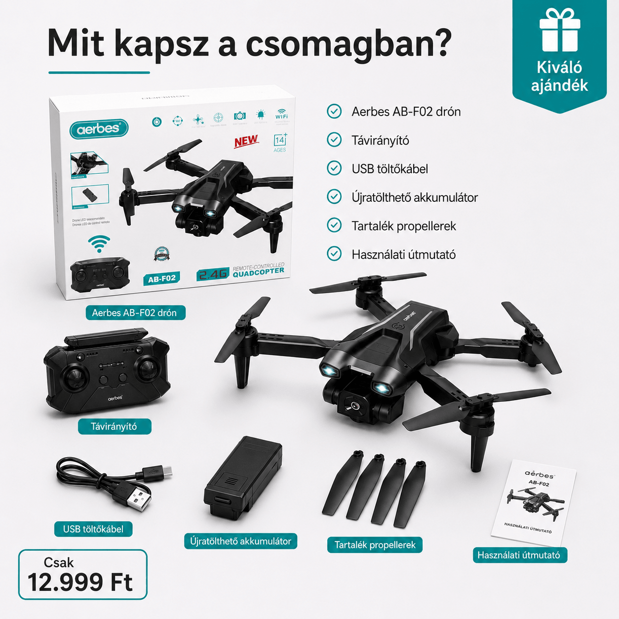 WiFi FPV Összecsukható Drón Kamerával - | Cyber Bazaar