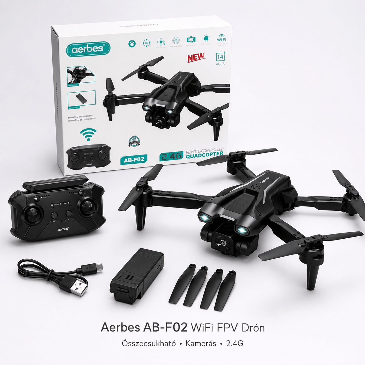 WiFi FPV Összecsukható Drón Kamerával - | Cyber Bazaar