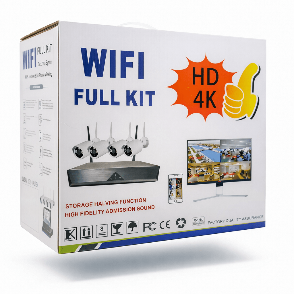 WiFi Full Kit Kamerarendszer - | Cyber Bazaar