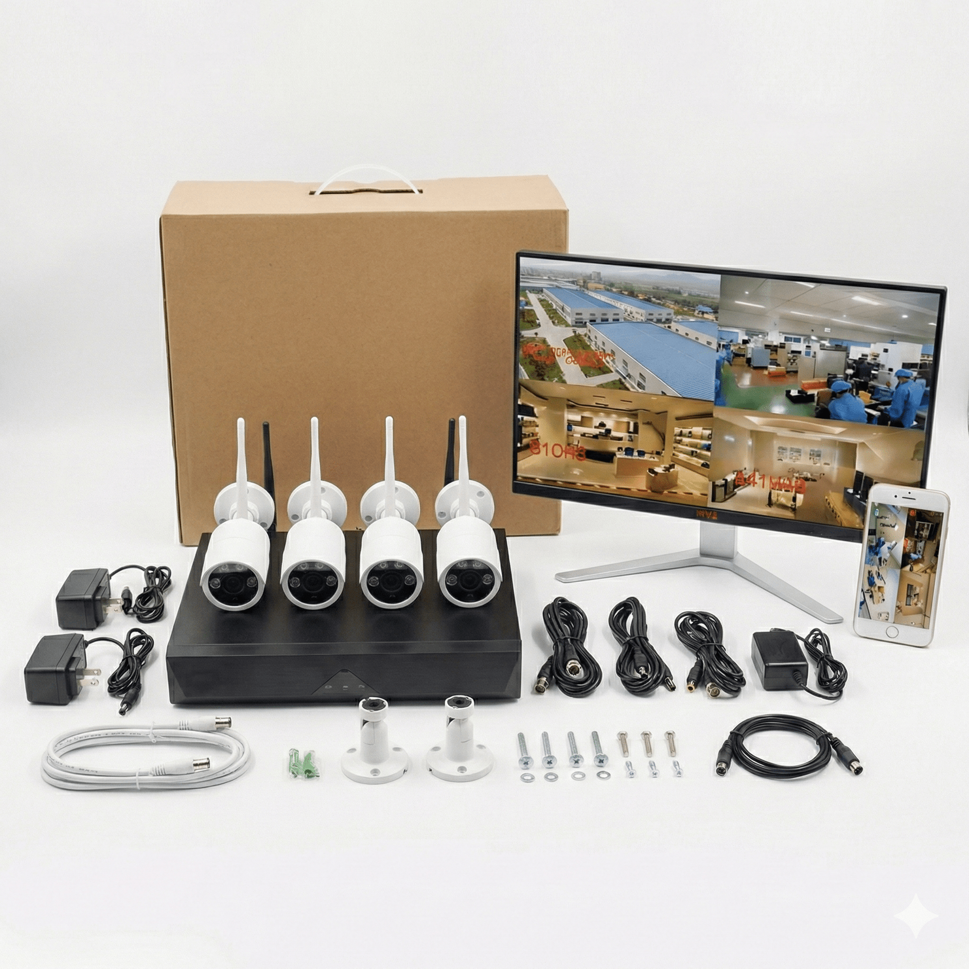 WiFi Full Kit Kamerarendszer - | Cyber Bazaar