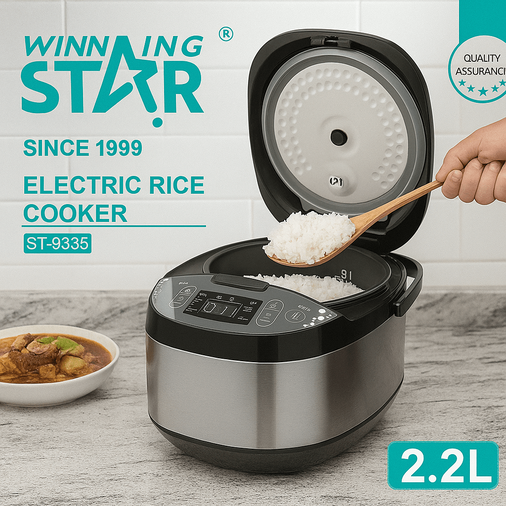Winning Star Elektromos Rizsfőző és Pároló - | Cyber Bazaar
