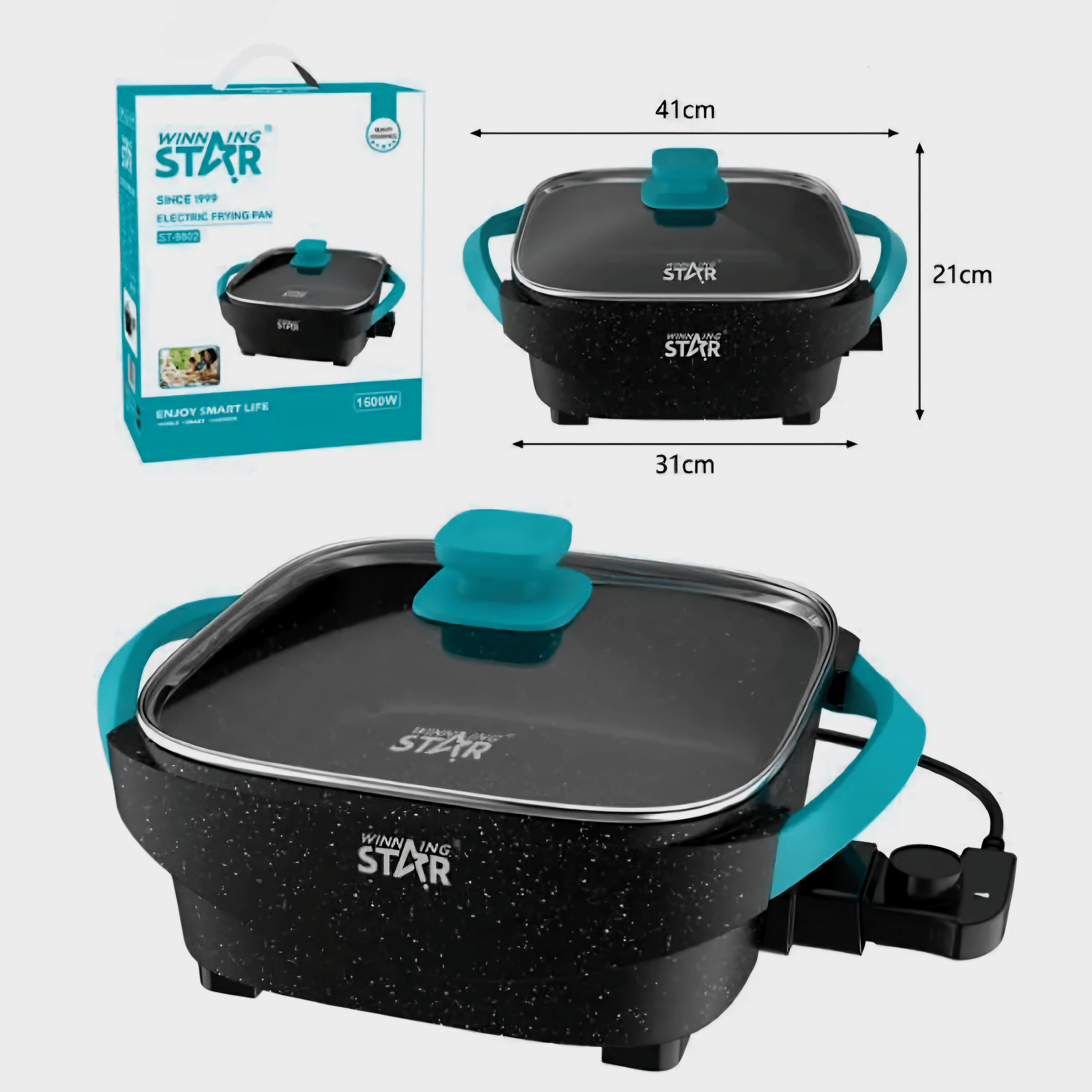 Winning Star Elektromos Serpenyő - | Cyber Bazaar