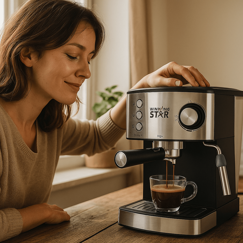 Winning Star Presszókávéfőző - | Cyber Bazaar
