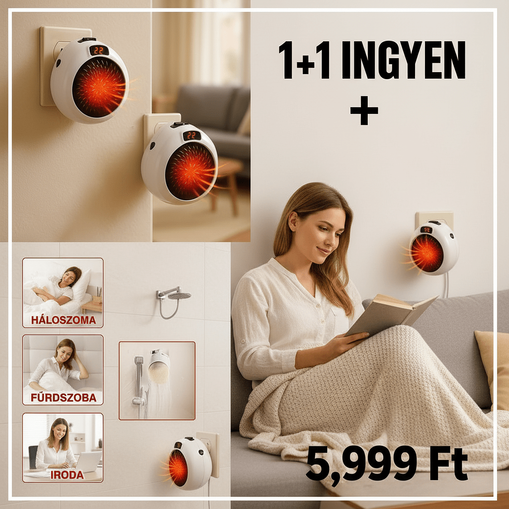 Wonder Heater Pro 900W 1+1 ingyen - | Cyber Bazaar