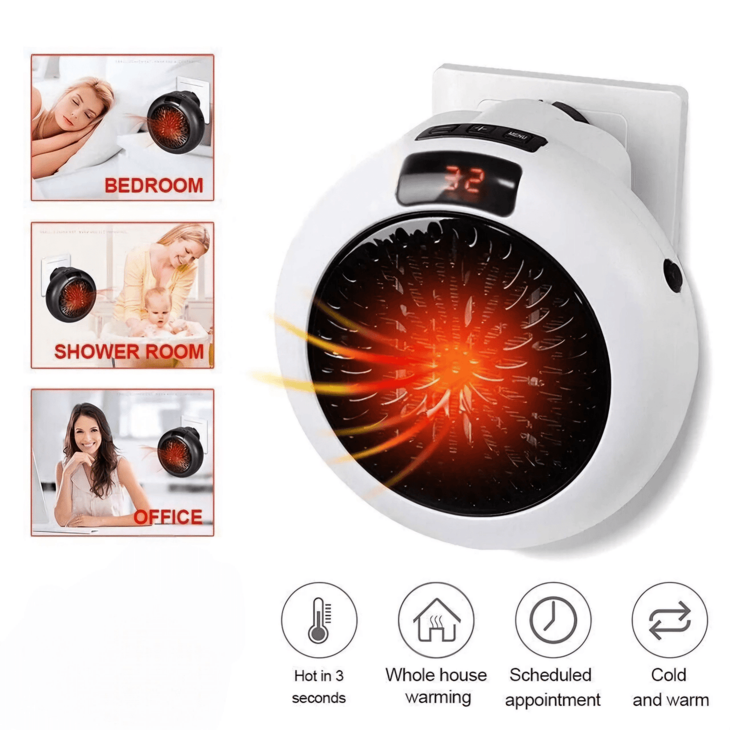Wonder Heater Pro 900W 1+1 ingyen - | Cyber Bazaar