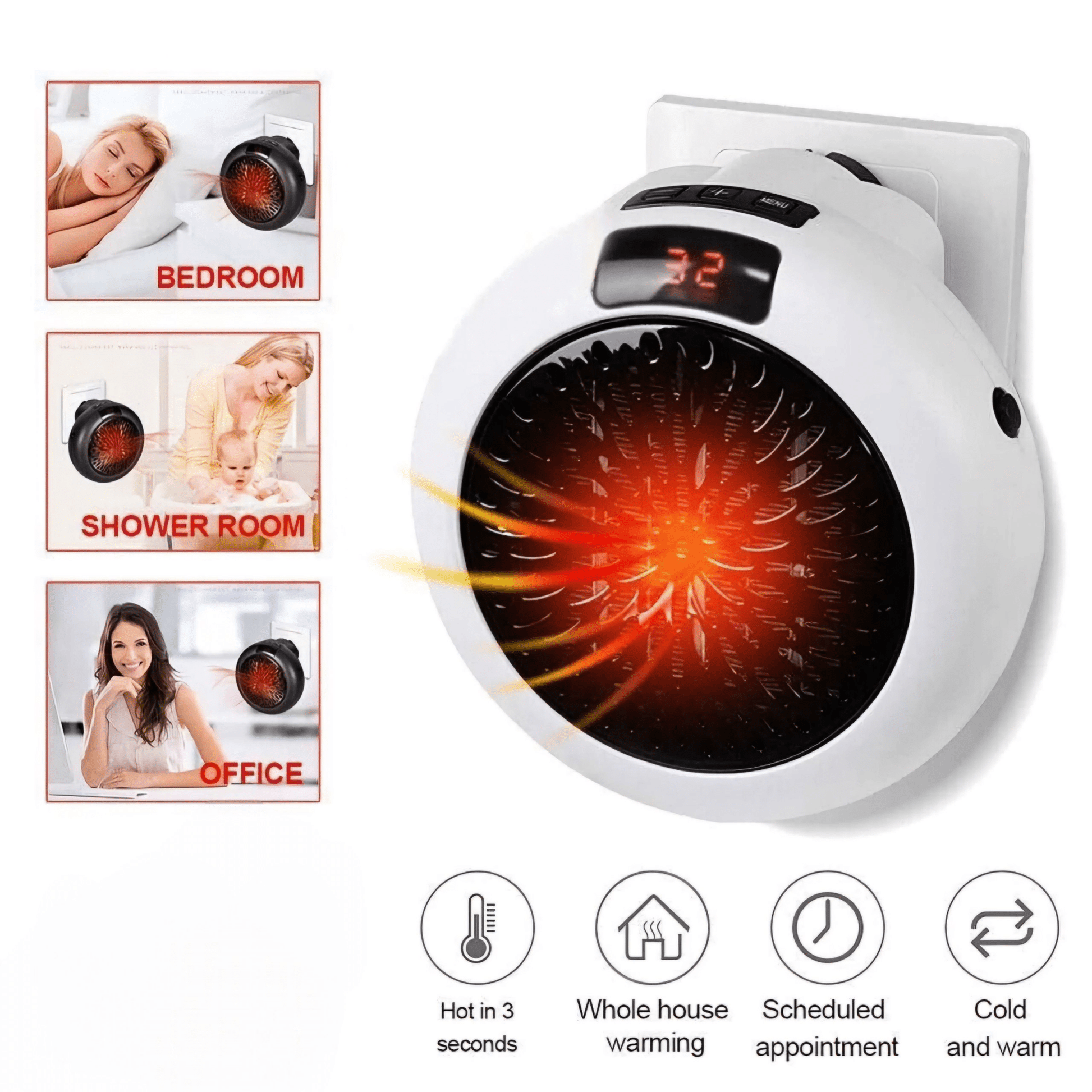 Wonder Heater Pro 900W 1+1 ingyen - | Cyber Bazaar
