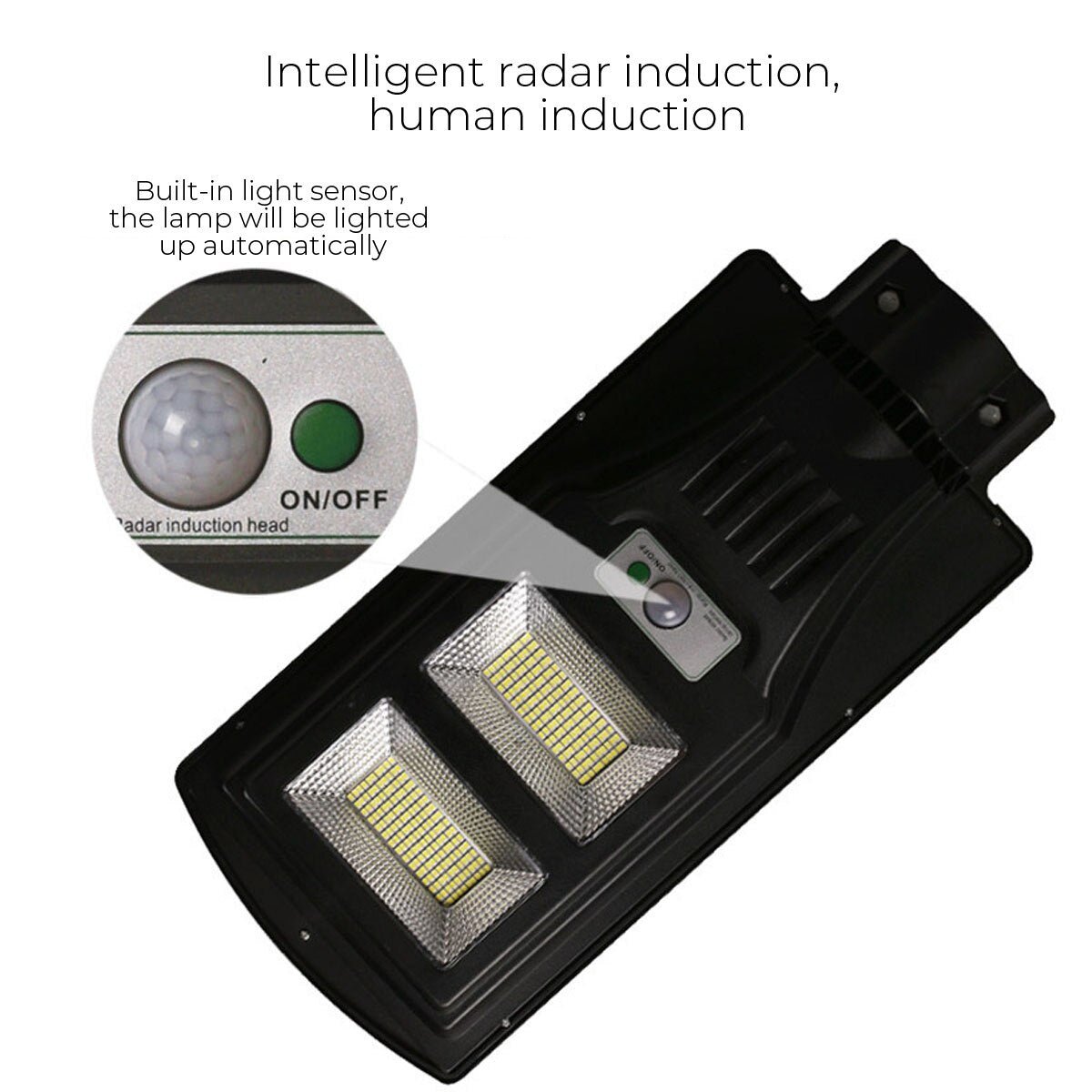 1000 W - os LED napelemes lámpák távirányítóval - 0 | Cyber Bazaar