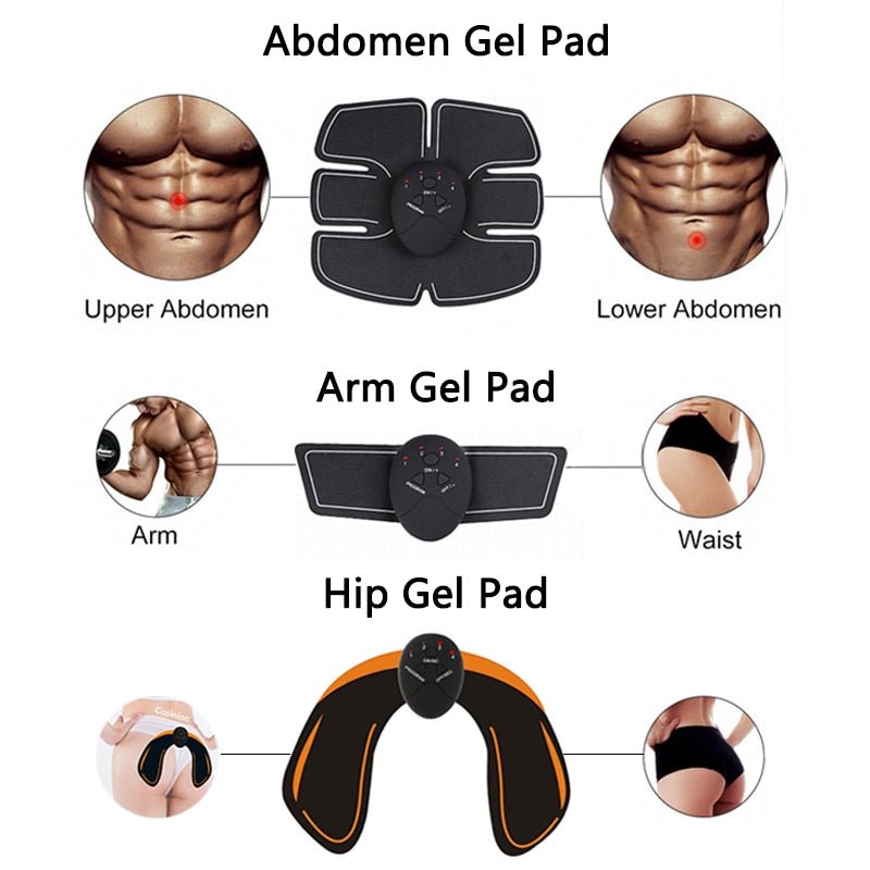 Elektromos izomstimulátor fitnesz edző 1+1 Ingyen - 0 | Cyber Bazaar