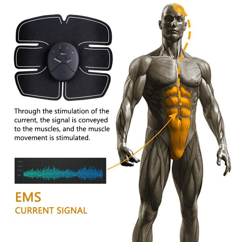 Elektromos izomstimulátor fitnesz edző 1+1 Ingyen - 0 | Cyber Bazaar
