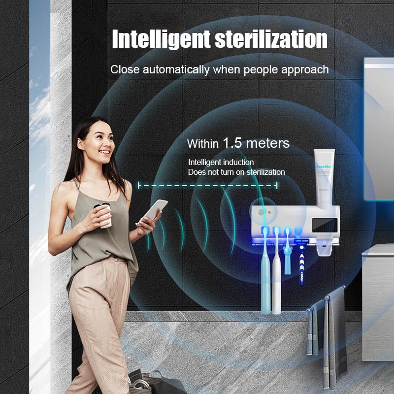 Fürdőszoba UV fogkefe tartó - 0 | Cyber Bazaar