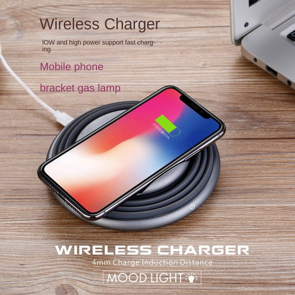 Gyors mobiltelefon vezeték nélküli töltő - 0 | Cyber Bazaar