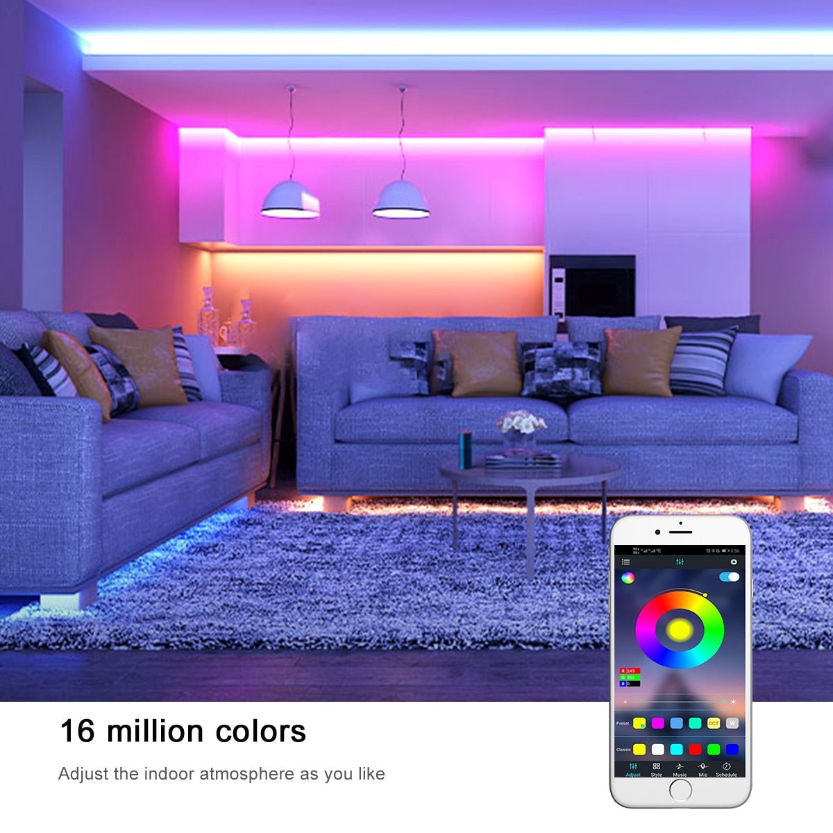 RGB LED szalag lámpák - 0 | Cyber Bazaar