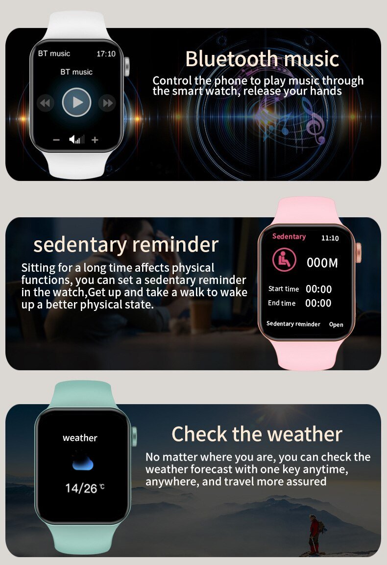 T100 Plus Smart Watch Series 7 - 0 | Cyber Bazaar