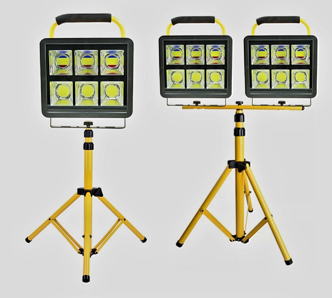 Újratölthető kültéri LED munkalámpa - | Cyber Bazaar